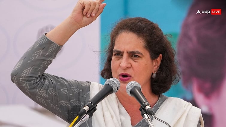 Priyanka Gandhi attacked Yogi government on UPPSC PCS exam postponed says BJP is ruining the future of youth