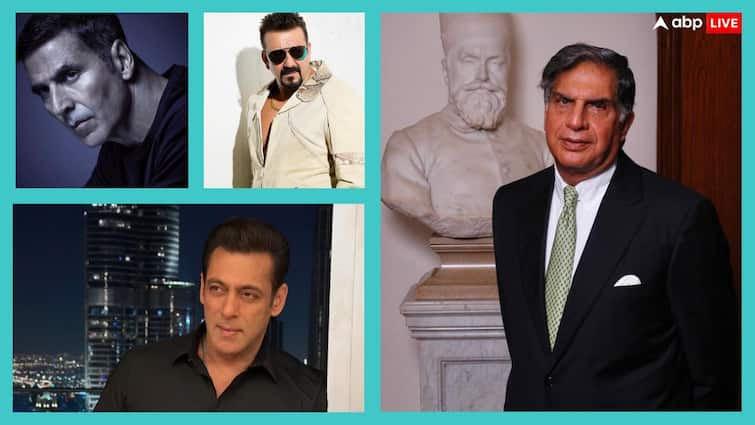 Ratan Tata Death Bollywood Celebs reaction Salman Khan Sanjay Dutt Jr NTR Kamal Haasan Ratan Tata Death: रतन टाटा के निधन से शोक में डूबे साउथ से लेकर बॉलीवुड सेलेब्स, सलमान-अक्षय कुमार सहित इन सितारों ने जताया दुख