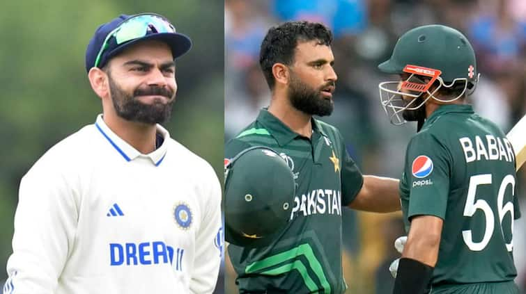 pcb officials angry over fakhar zaman social media post seemingly in support of babar azam virat kohli पाकिस्तान में विराट कोहली का सपोर्ट पड़ा भारी, PCB ने फेमस खिलाड़ी को भेज दिया नोटिस!