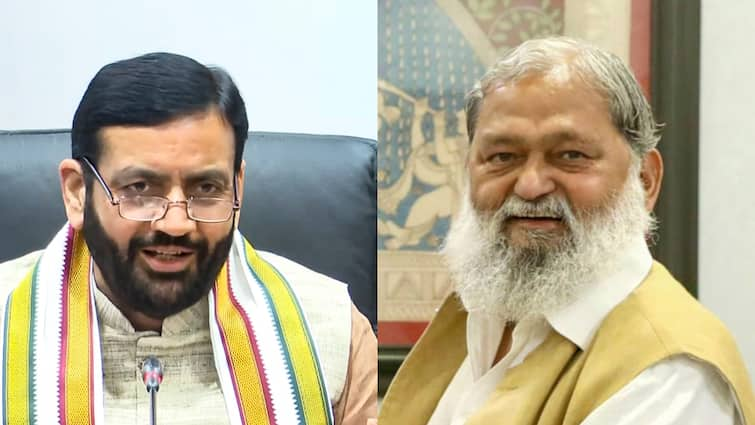 Haryana Ministers Portfolio Allocation: Nayab Singh Saini keeps home Anil Vij gets energy And transport सीएम नायब सिंह सैनी ने किया मंत्रियों के विभागों का बंटवारा, अनिल विज को कौन सा मंत्रालय मिला?