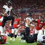 ‘Like LeBron,’ ‘MVP’ – Ravens laud Lamar Jackson after 5-TD night