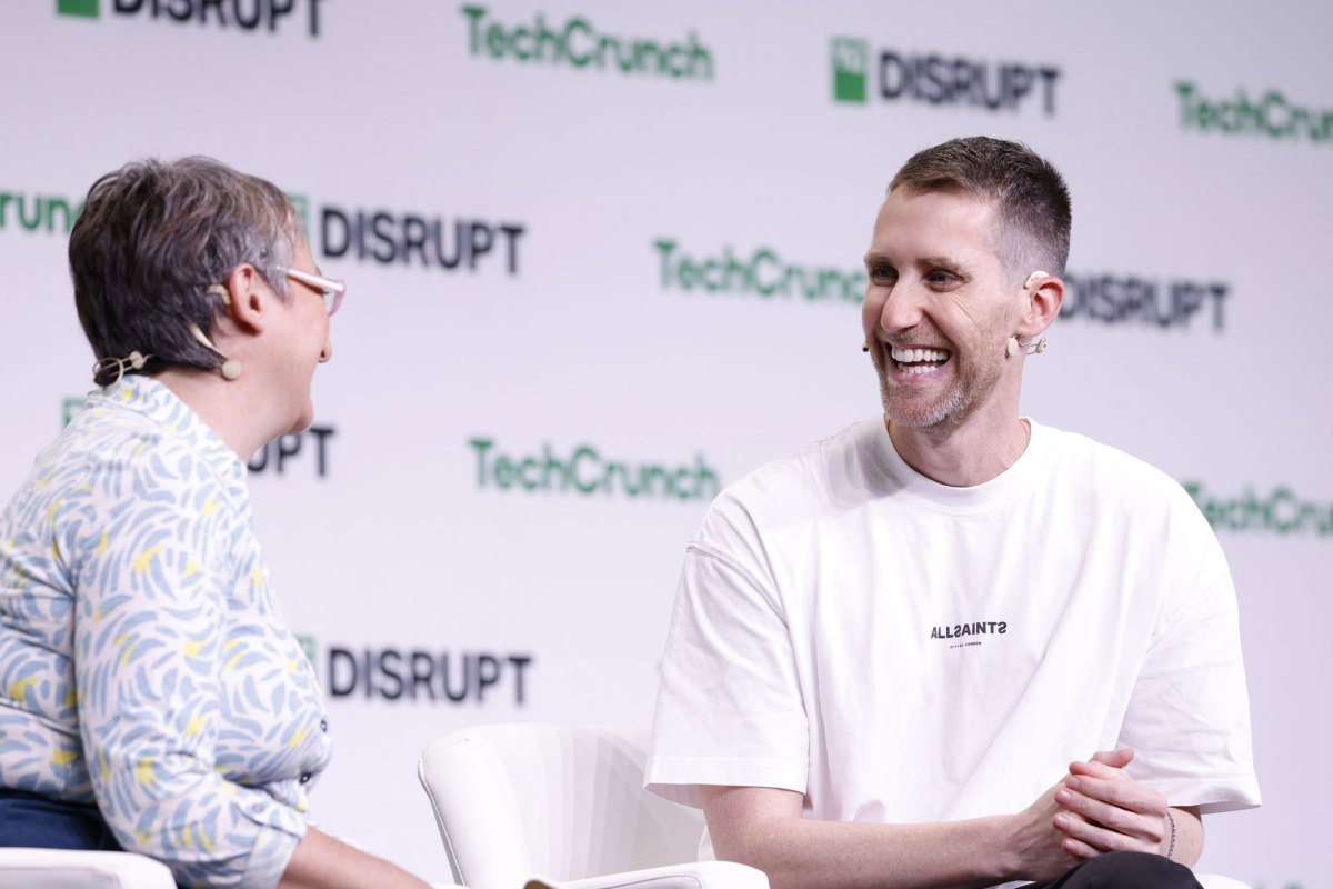 SAN FRANCISCO, CALIFORNIA - OCTOBER 28: (L-R) Ingrid Lunden and Assaf Rappaport, Co-Founder & CEO of Wiz, speak onstage during TechCrunch Disrupt 2024 Day 1 at Moscone Center on October 28, 2024 in San Francisco, California. (Photo by Kimberly White/Getty Images for TechCrunch)