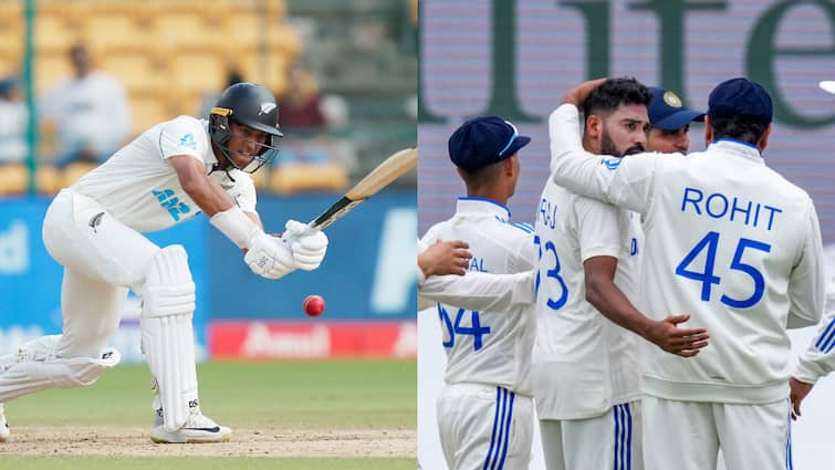 rachin ravindra test career second test century against india bengaluru test match ind vs nz 1st test IND vs NZ: रचिन रवींद्र के शतक से बैकफुट पर टीम इंडिया, भारतीय गेंदबाजी का हुआ बुरा हाल