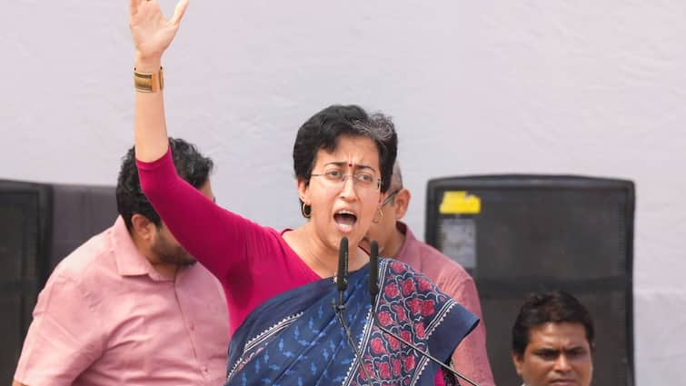 Atishi Delhi CM Slams BJP And LG For Took Away Jobs of 10000 Bus Marshals