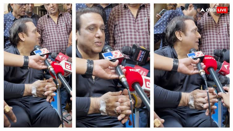 govinda request after getting discharge from hospital Please do not misunderstand it in any way on missfire case डिस्चार्ज होते ही गोविंदा ने दी सफाई, कहा-