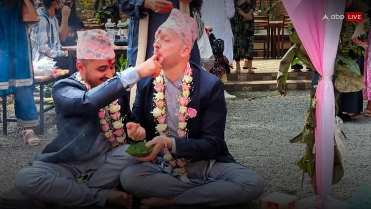 First same sex marriage in Nepal Nepali and US national LGBT Community couple Nepal Supreme Court gave permission to LGBT Marriage