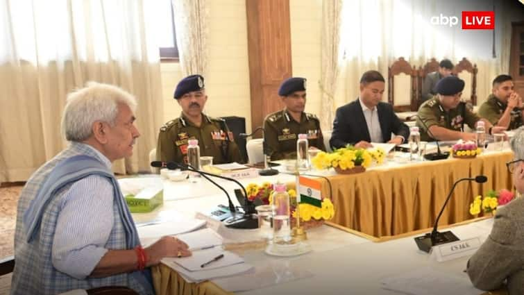 jammu and kashmir lg manoj sinha allows security agencies to take strict and appropriate action against terrorist organization J&K: