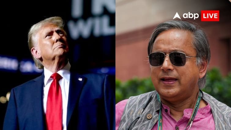 US Presidential Elections India will benefit from Trump coming to power know what Shashi Tharoor says ANN US Presidential Elections: