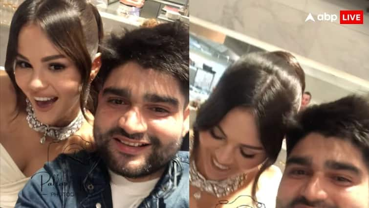 indian men asked selena gomez to chant jai shri ram actress reaction goes viral on social media शख्स ने की सेलेना गोमेज से जय श्री राम का नारा लगाने की डिमांड, एक्ट्रेस का रिएक्शन हो रहा वायरल