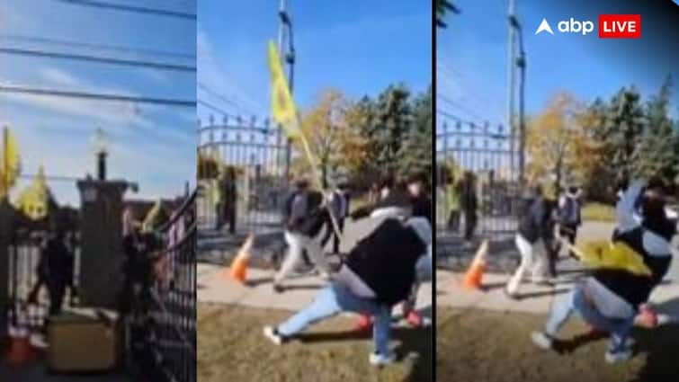 Attack On Canada Hindu Temple Know Real Reason Behind It And Who is Culprit Know Inside Story ann कनाडा में ऐसा पहली बार! खालिस्तानी झंडे ले हिंदू मंदिरों पर हमला बोलने क्यों पहुंच गए उपद्रवी? जानें, इनसाइड स्टोरी