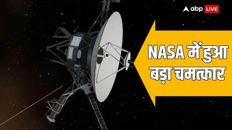 NASA 47 year old Voyager 1 spacecraft recently established contact with Earth after a brief halt with the help of a radio transmitter that not used since 1981 NASA: 15 अरब मील दूर, 1981 की तकनीक का इस्तेमाल कर 47 साल बाद