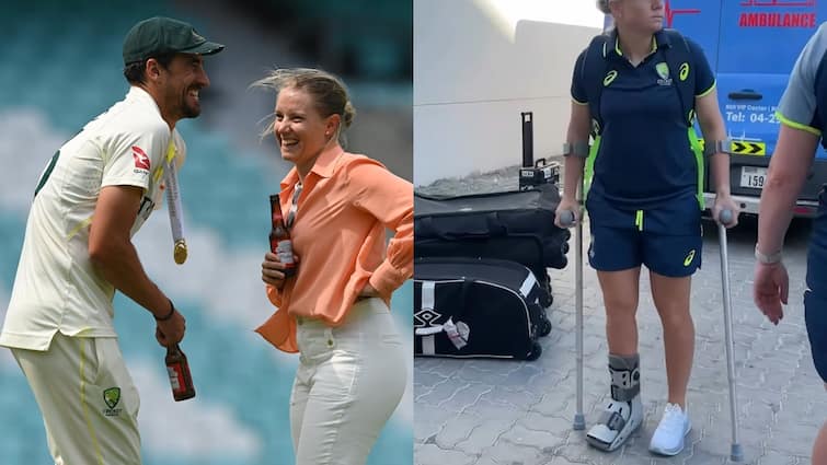 Australia suffered big blow captain Alyssa Healy suffered a knee injury Difficult to play in ODI series against India ऑस्ट्रेलिया को लगा बड़ा झटका, इस खिलाड़ी के घुटने में लगी चोट; भारत के खिलाफ सीरीज में खेलना मुश्किल