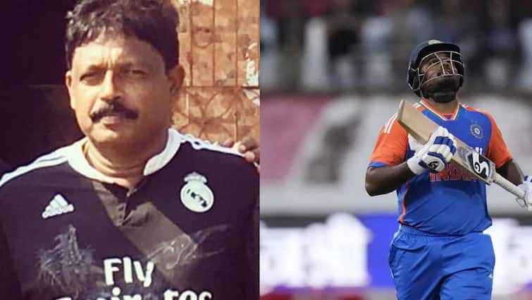 sanju samson father allegations virat kohli ms dhoni rohit sharma rahul dravid ruined his son 10 years career Sanju Samson: धोनी, रोहित और कोहली ने मेरे बेटे का करियर बर्बाद..., संजू सैमसन के पापा ने दिग्गजों पर निकाली भड़ास