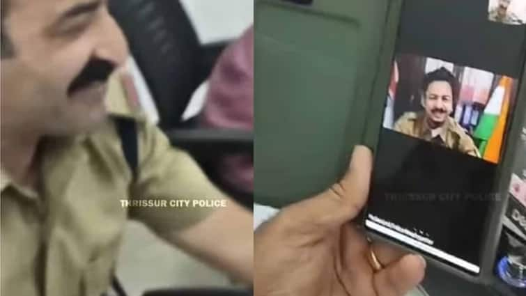 Fake Mumbai Police Officer Exposed by Thrissur Cyber Cell in Epic Twist tried online scam नकली पुलिस बनकर ठगने वाले स्कैमर ने जब असली अफसर को किया कॉल...वीडियो में देखें फिर क्या हुआ